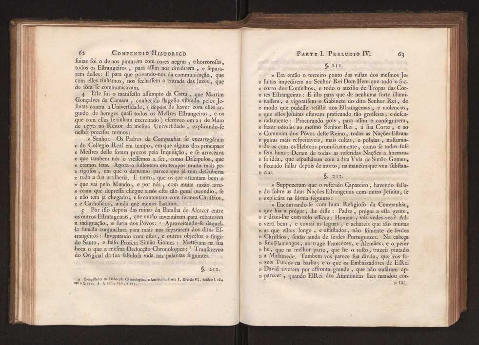 Compendio historico do estado da Universidade de Coimbra no tempo da invaso dos denominados jesuitas e dos estragos feitos nas sciencias e nos professores, e directores que a regiam pelas maquinaes, e publicaes dos novos estatutos por elles fabricados 44