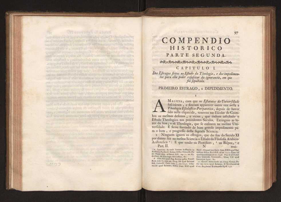 Compendio historico do estado da Universidade de Coimbra no tempo da invas�o dos denominados jesuitas e dos estragos feitos nas sciencias e nos professores, e directores que a regiam pelas maquina��es, e publica��es dos novos estatutos por elles fabricados 61