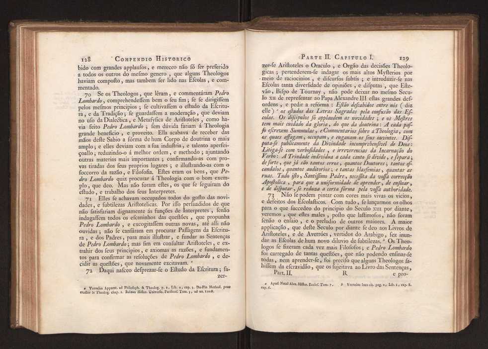 Compendio historico do estado da Universidade de Coimbra no tempo da invas�o dos denominados jesuitas e dos estragos feitos nas sciencias e nos professores, e directores que a regiam pelas maquina��es, e publica��es dos novos estatutos por elles fabricados 77