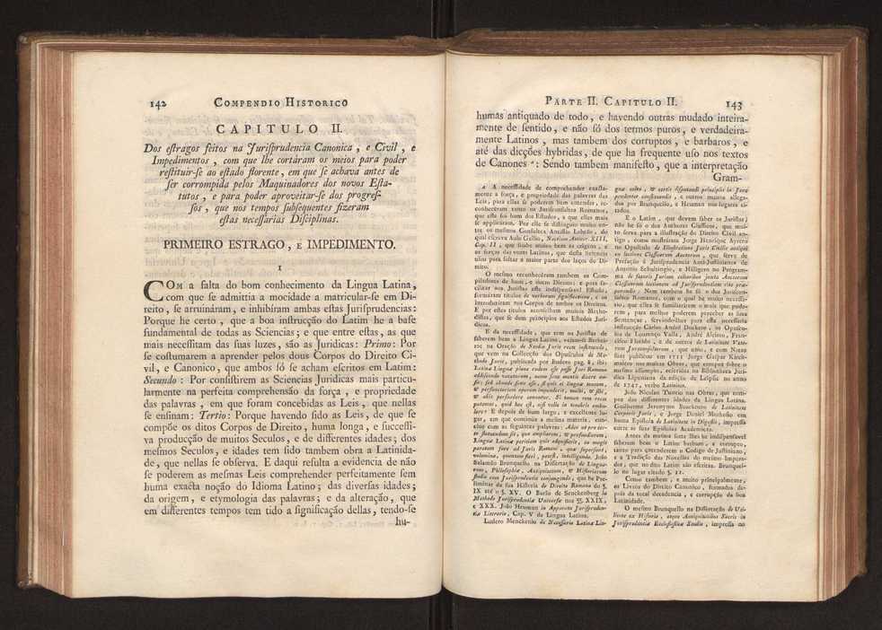 Compendio historico do estado da Universidade de Coimbra no tempo da invaso dos denominados jesuitas e dos estragos feitos nas sciencias e nos professores, e directores que a regiam pelas maquinaes, e publicaes dos novos estatutos por elles fabricados 84