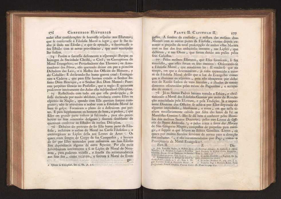 Compendio historico do estado da Universidade de Coimbra no tempo da invaso dos denominados jesuitas e dos estragos feitos nas sciencias e nos professores, e directores que a regiam pelas maquinaes, e publicaes dos novos estatutos por elles fabricados 101
