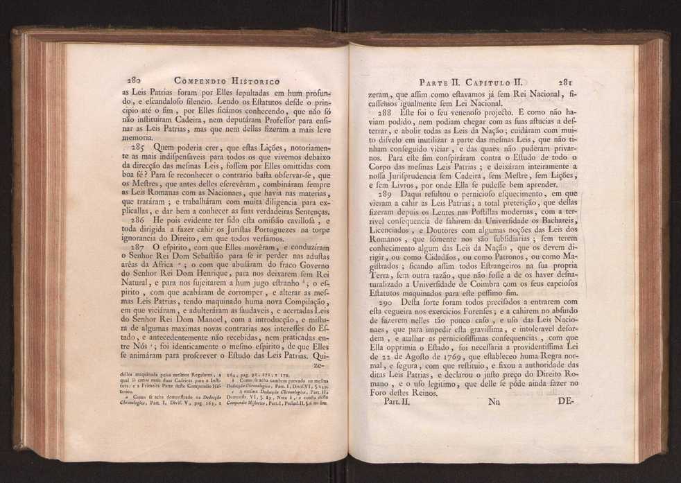 Compendio historico do estado da Universidade de Coimbra no tempo da invaso dos denominados jesuitas e dos estragos feitos nas sciencias e nos professores, e directores que a regiam pelas maquinaes, e publicaes dos novos estatutos por elles fabricados 152