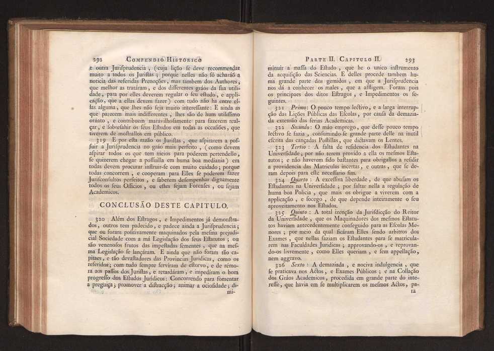 Compendio historico do estado da Universidade de Coimbra no tempo da invaso dos denominados jesuitas e dos estragos feitos nas sciencias e nos professores, e directores que a regiam pelas maquinaes, e publicaes dos novos estatutos por elles fabricados 158
