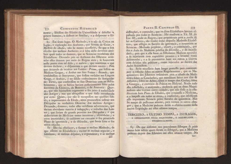 Compendio historico do estado da Universidade de Coimbra no tempo da invaso dos denominados jesuitas e dos estragos feitos nas sciencias e nos professores, e directores que a regiam pelas maquinaes, e publicaes dos novos estatutos por elles fabricados 178
