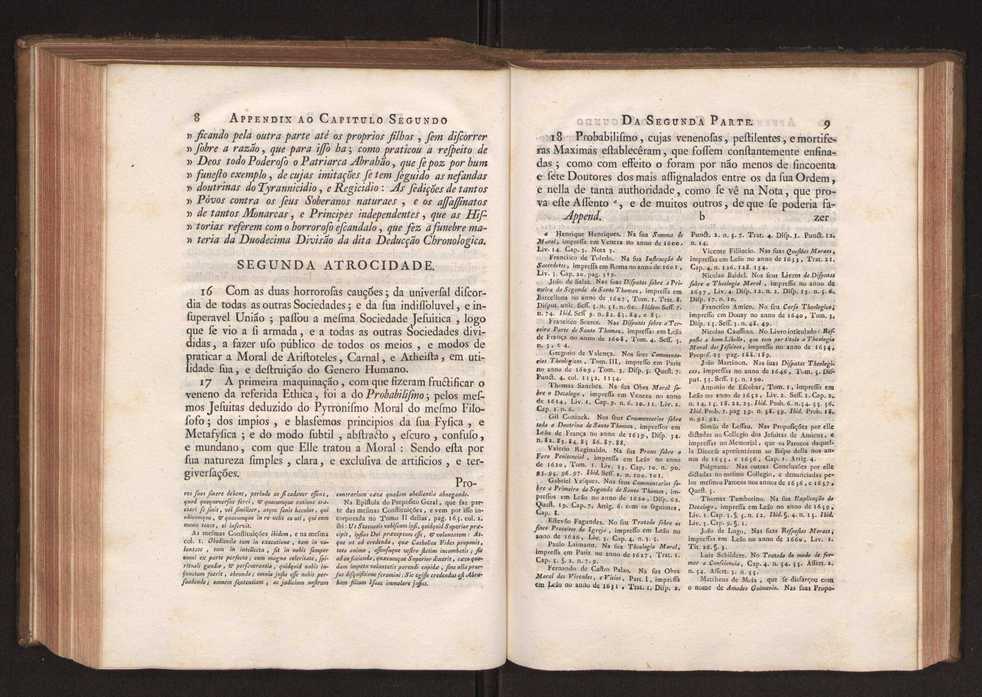 Compendio historico do estado da Universidade de Coimbra no tempo da invaso dos denominados jesuitas e dos estragos feitos nas sciencias e nos professores, e directores que a regiam pelas maquinaes, e publicaes dos novos estatutos por elles fabricados 190
