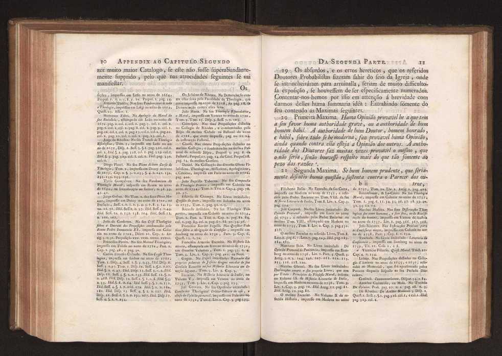 Compendio historico do estado da Universidade de Coimbra no tempo da invaso dos denominados jesuitas e dos estragos feitos nas sciencias e nos professores, e directores que a regiam pelas maquinaes, e publicaes dos novos estatutos por elles fabricados 191