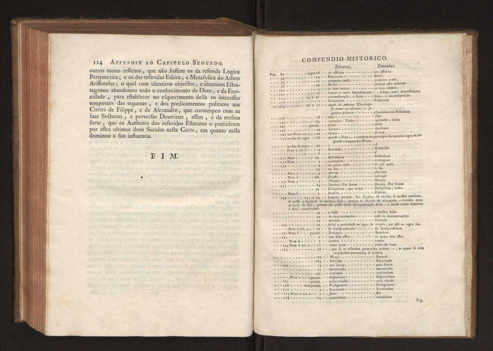 Compendio historico do estado da Universidade de Coimbra no tempo da invaso dos denominados jesuitas e dos estragos feitos nas sciencias e nos professores, e directores que a regiam pelas maquinaes, e publicaes dos novos estatutos por elles fabricados 248