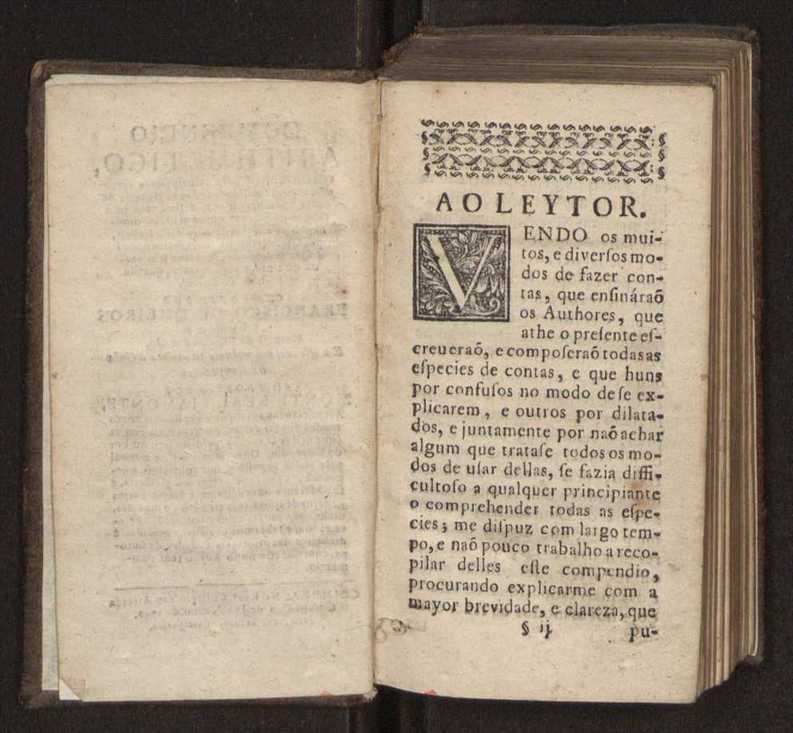 Compendio arithmetico : obra muito util para principiantes aprenderem com facilidade todas as especies de conta, & saberem usar dellas, com suas taboas no fim, em que se achara diminuidas as moedas de ouro deste reyno ... 4