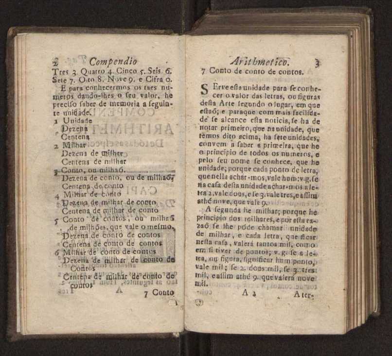 Compendio arithmetico : obra muito util para principiantes aprenderem com facilidade todas as especies de conta, & saberem usar dellas, com suas taboas no fim, em que se achara diminuidas as moedas de ouro deste reyno ... 10