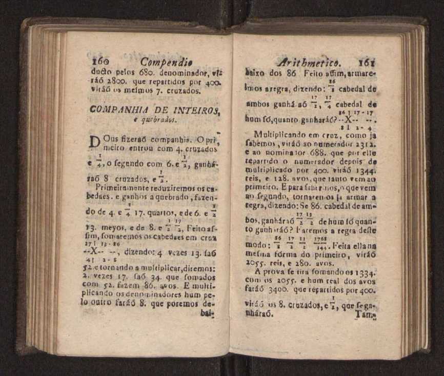 Compendio arithmetico : obra muito util para principiantes aprenderem com facilidade todas as especies de conta, & saberem usar dellas, com suas taboas no fim, em que se achara diminuidas as moedas de ouro deste reyno ... 89