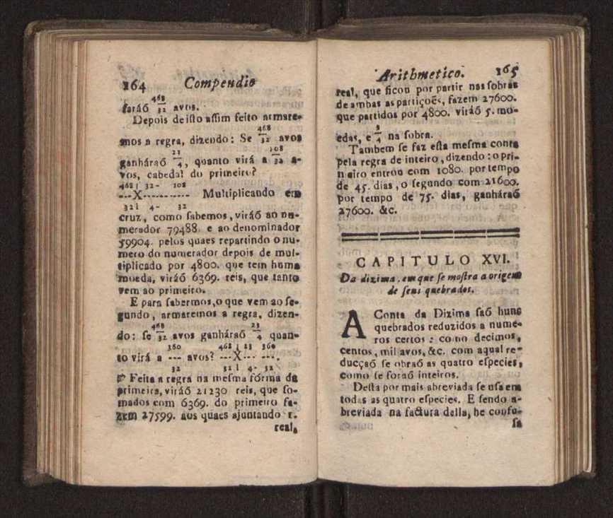 Compendio arithmetico : obra muito util para principiantes aprenderem com facilidade todas as especies de conta, & saberem usar dellas, com suas taboas no fim, em que se achara diminuidas as moedas de ouro deste reyno ... 91