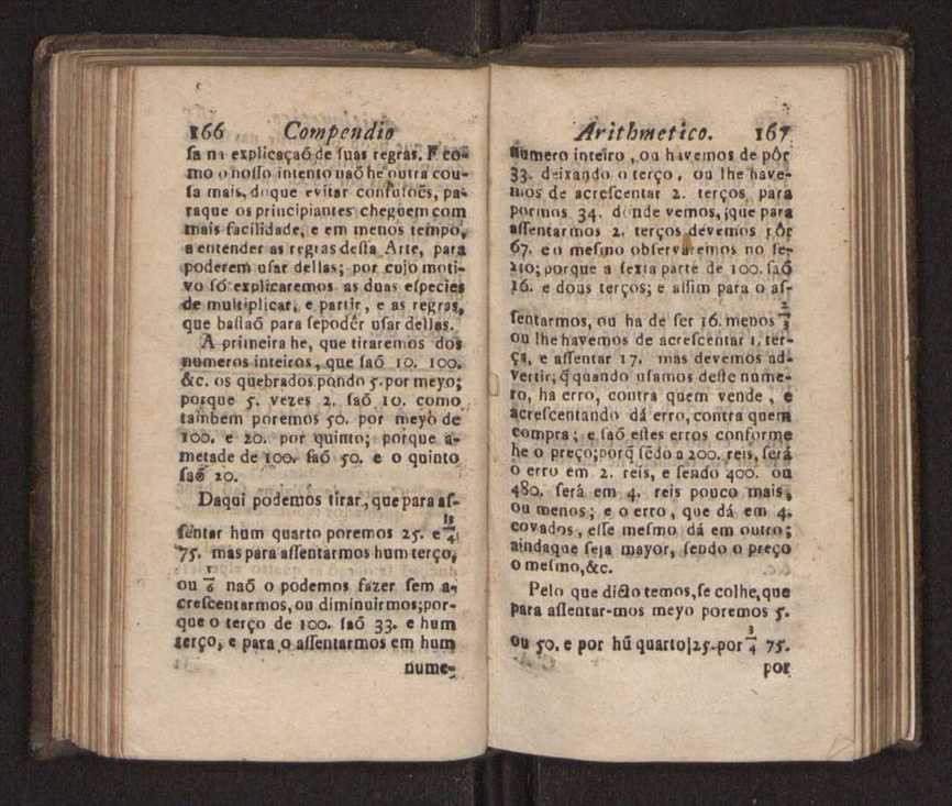 Compendio arithmetico : obra muito util para principiantes aprenderem com facilidade todas as especies de conta, & saberem usar dellas, com suas taboas no fim, em que se achara diminuidas as moedas de ouro deste reyno ... 92