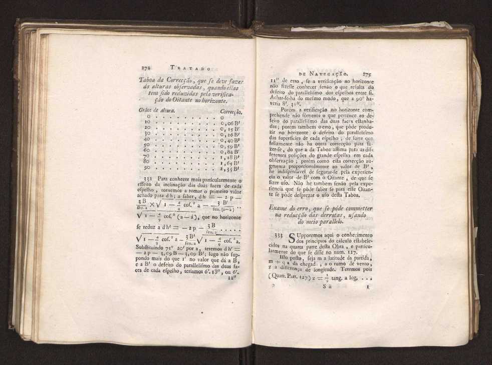 Continuao do curso de mathematicas para uso dos guardas-bandeira e guardas-marinha, que contem o tratado de navegao 148