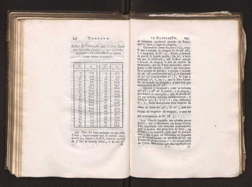 Continuao do curso de mathematicas para uso dos guardas-bandeira e guardas-marinha, que contem o tratado de navegao 157