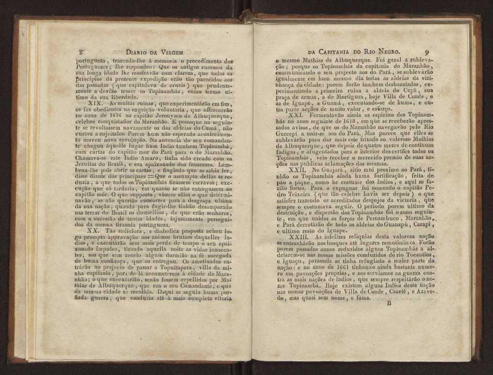 Diario da viagem que em visita, e correio das povoaes da Capitania de S. Joze do Rio Negro fez o ouvidor,... Francisco Xavier Ribeiro de Sampaio, no anno de 1774 e 1775 8