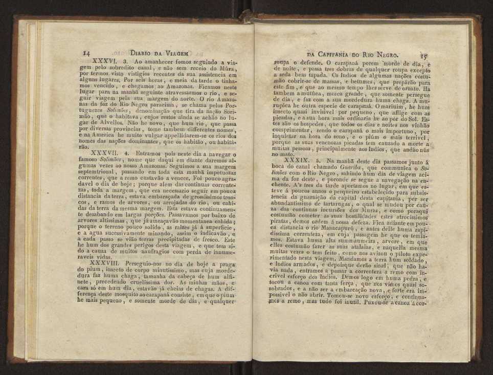 Diario da viagem que em visita, e correio das povoaes da Capitania de S. Joze do Rio Negro fez o ouvidor,... Francisco Xavier Ribeiro de Sampaio, no anno de 1774 e 1775 11