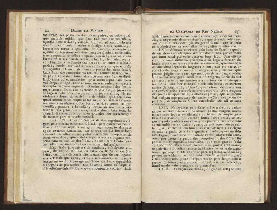 Diario da viagem que em visita, e correio das povoaes da Capitania de S. Joze do Rio Negro fez o ouvidor,... Francisco Xavier Ribeiro de Sampaio, no anno de 1774 e 1775 15