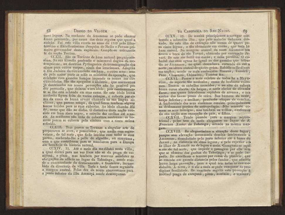 Diario da viagem que em visita, e correio das povoaes da Capitania de S. Joze do Rio Negro fez o ouvidor,... Francisco Xavier Ribeiro de Sampaio, no anno de 1774 e 1775 38
