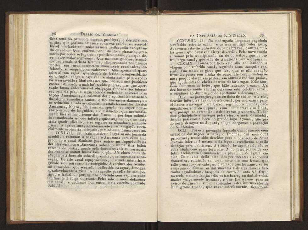 Diario da viagem que em visita, e correio das povoaes da Capitania de S. Joze do Rio Negro fez o ouvidor,... Francisco Xavier Ribeiro de Sampaio, no anno de 1774 e 1775 42