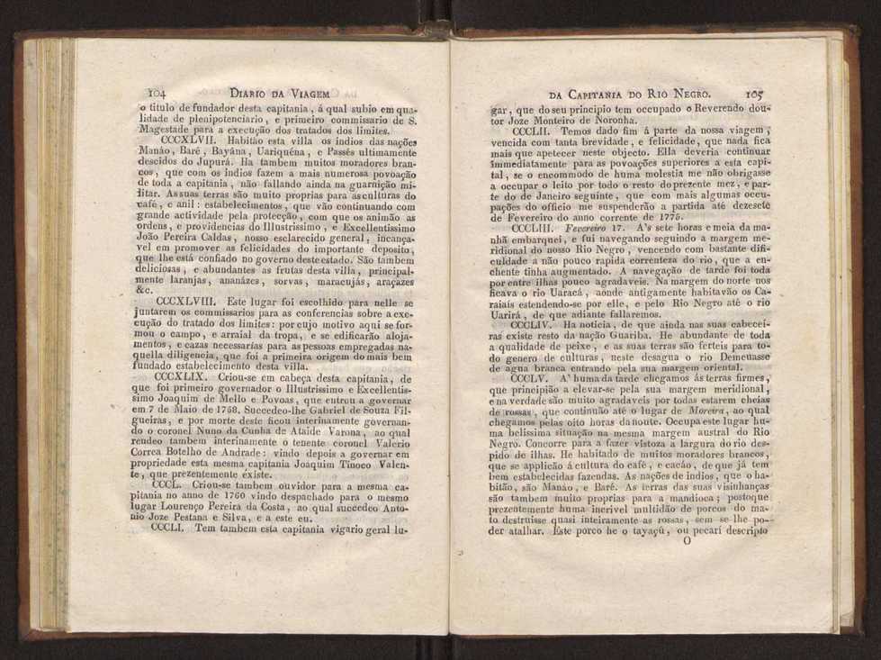 Diario da viagem que em visita, e correio das povoaes da Capitania de S. Joze do Rio Negro fez o ouvidor,... Francisco Xavier Ribeiro de Sampaio, no anno de 1774 e 1775 56