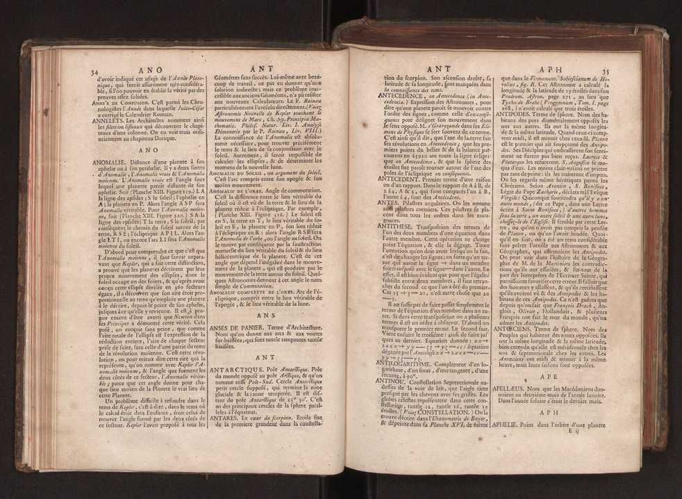 Dictionnaire universel de Mathematique et de Physique, ... Vol. 1 35