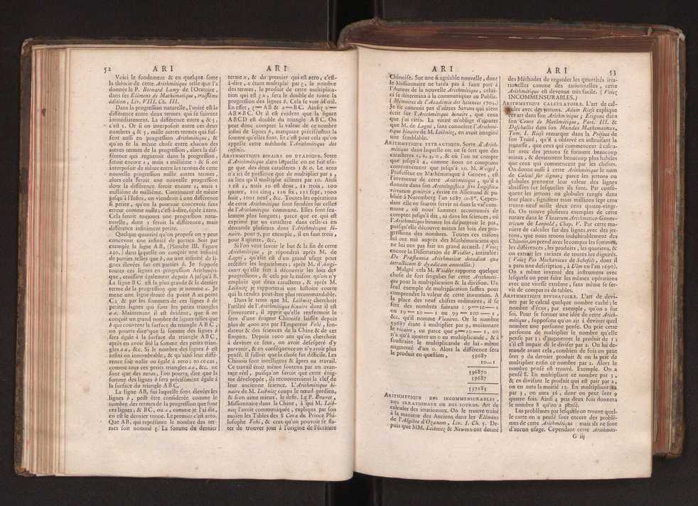 Dictionnaire universel de Mathematique et de Physique, ... Vol. 1 44