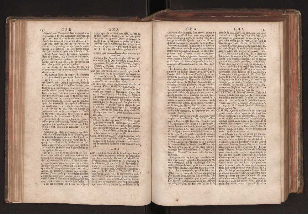 Dictionnaire universel de Mathematique et de Physique, ... Vol. 1 89