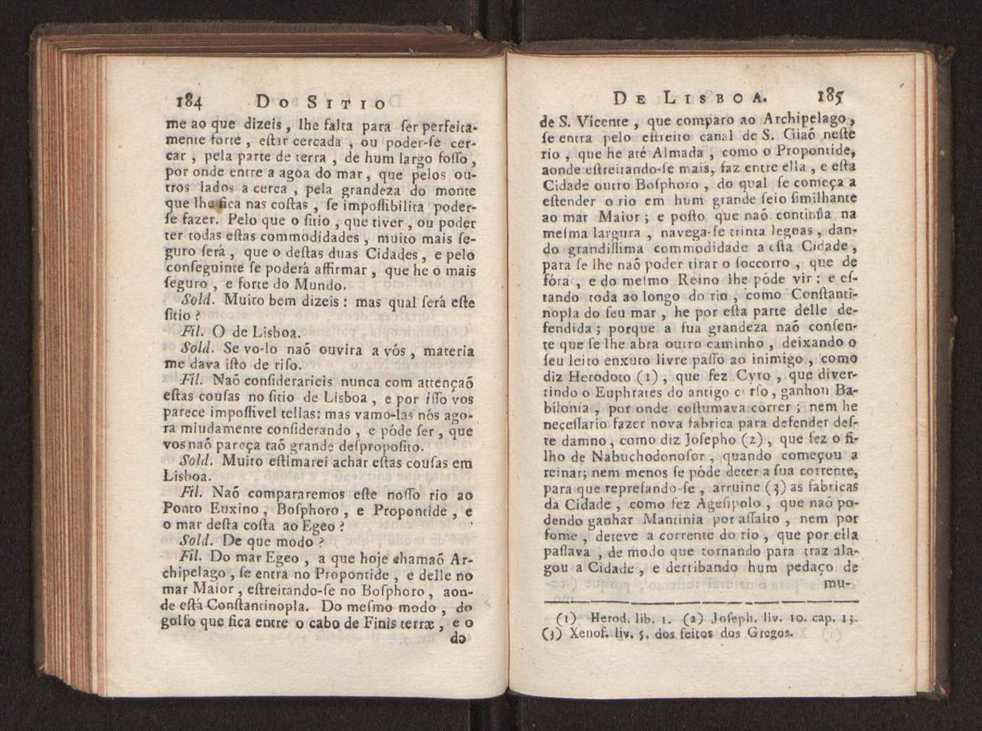 Do sitio de Lisboa : sua grandeza, povoaa, e commercio, &c. 97