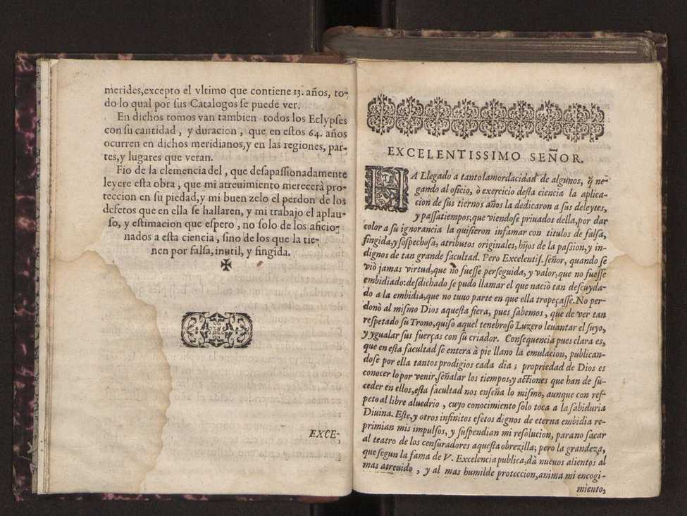 Efemerides generales de los movimientos de los Cielos por 64 aos desde el de 1637 hasta el de 1700, segundo Fycho y Copernico, que mas conforman la verdad 6