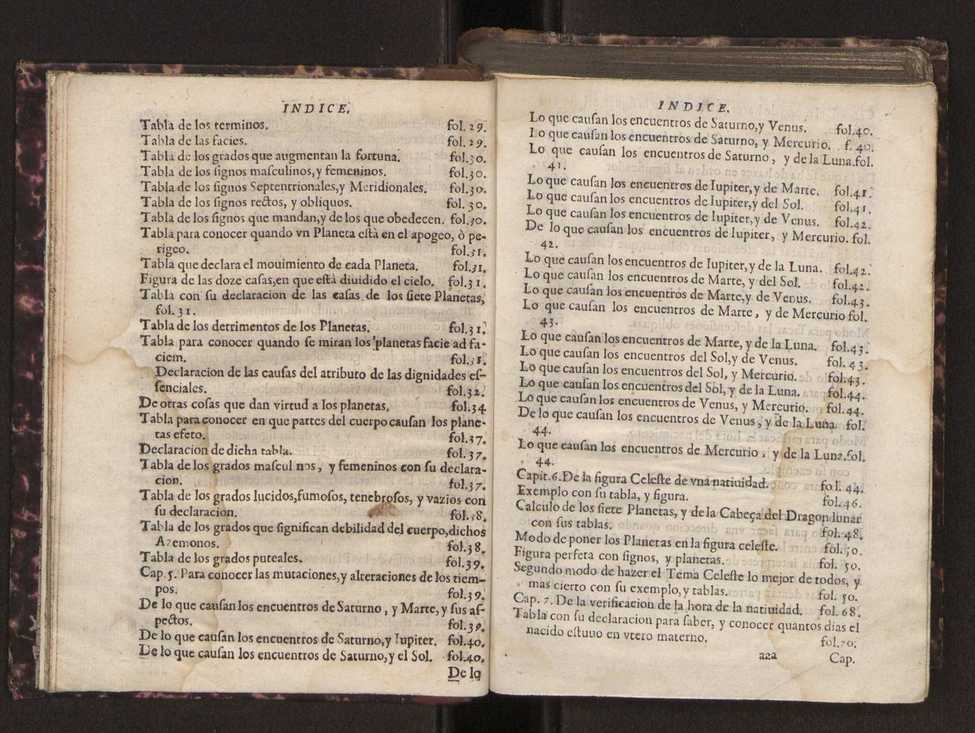 Efemerides generales de los movimientos de los Cielos por 64 aos desde el de 1637 hasta el de 1700, segundo Fycho y Copernico, que mas conforman la verdad 11