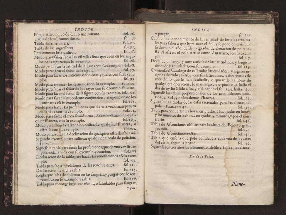 Efemerides generales de los movimientos de los Cielos por 64 aos desde el de 1637 hasta el de 1700, segundo Fycho y Copernico, que mas conforman la verdad 13