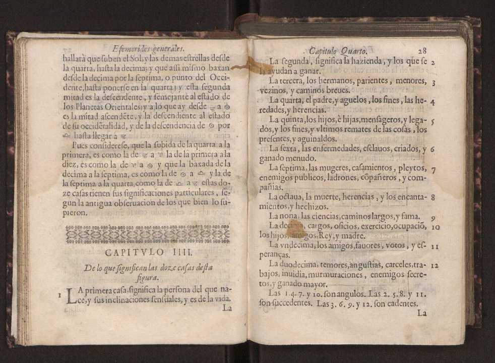 Efemerides generales de los movimientos de los Cielos por 64 aos desde el de 1637 hasta el de 1700, segundo Fycho y Copernico, que mas conforman la verdad 42
