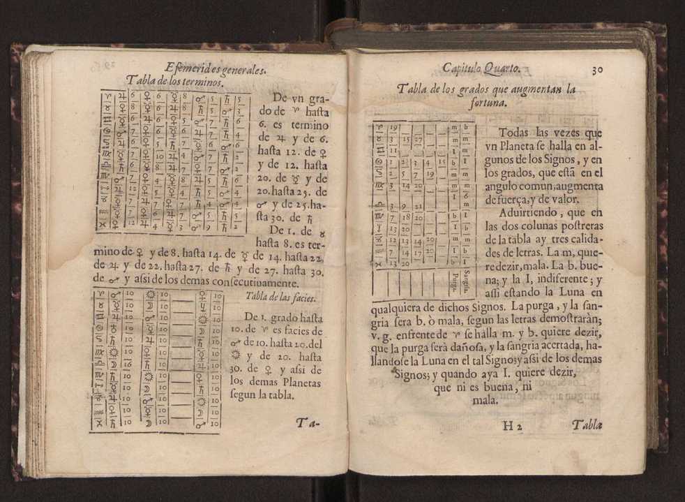 Efemerides generales de los movimientos de los Cielos por 64 aos desde el de 1637 hasta el de 1700, segundo Fycho y Copernico, que mas conforman la verdad 44