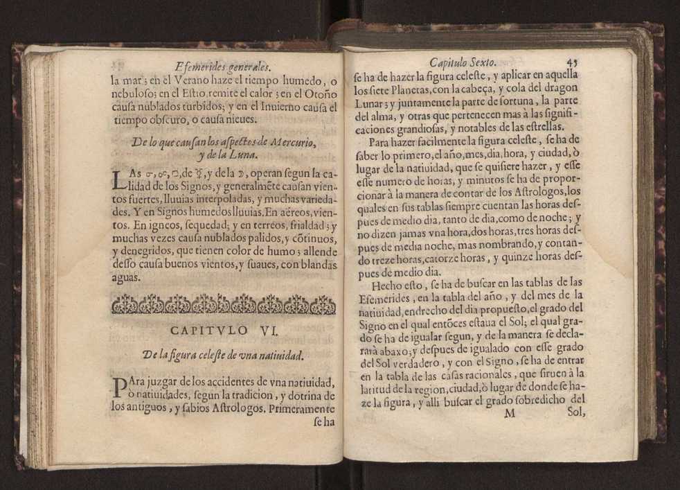 Efemerides generales de los movimientos de los Cielos por 64 aos desde el de 1637 hasta el de 1700, segundo Fycho y Copernico, que mas conforman la verdad 59