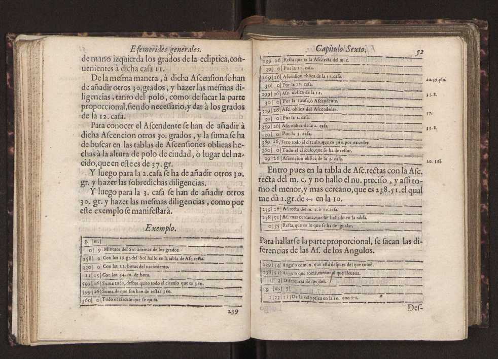 Efemerides generales de los movimientos de los Cielos por 64 aos desde el de 1637 hasta el de 1700, segundo Fycho y Copernico, que mas conforman la verdad 66