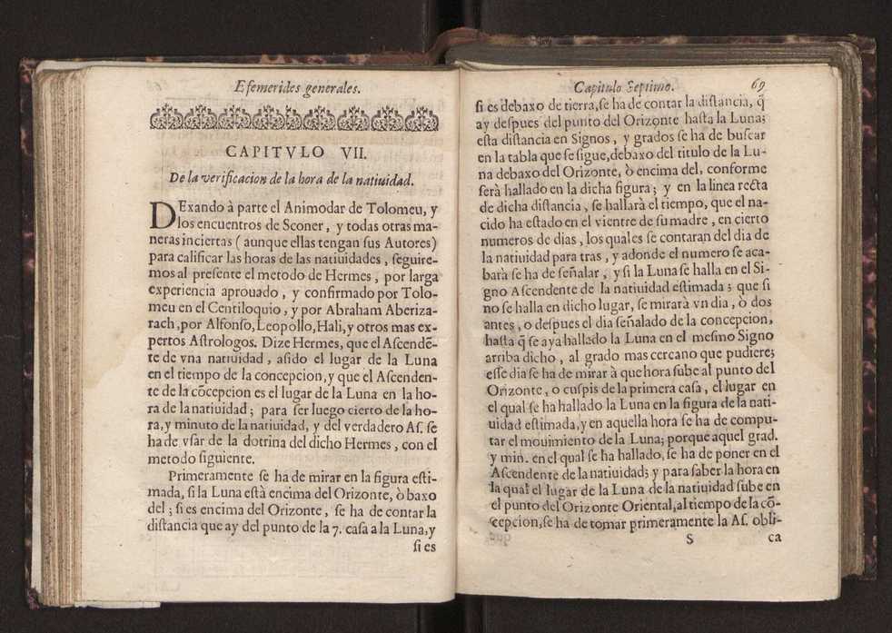 Efemerides generales de los movimientos de los Cielos por 64 aos desde el de 1637 hasta el de 1700, segundo Fycho y Copernico, que mas conforman la verdad 83
