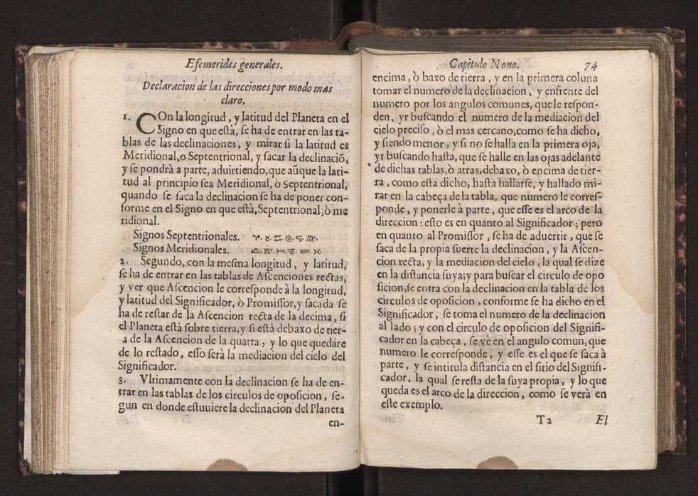 Efemerides generales de los movimientos de los Cielos por 64 aos desde el de 1637 hasta el de 1700, segundo Fycho y Copernico, que mas conforman la verdad 88