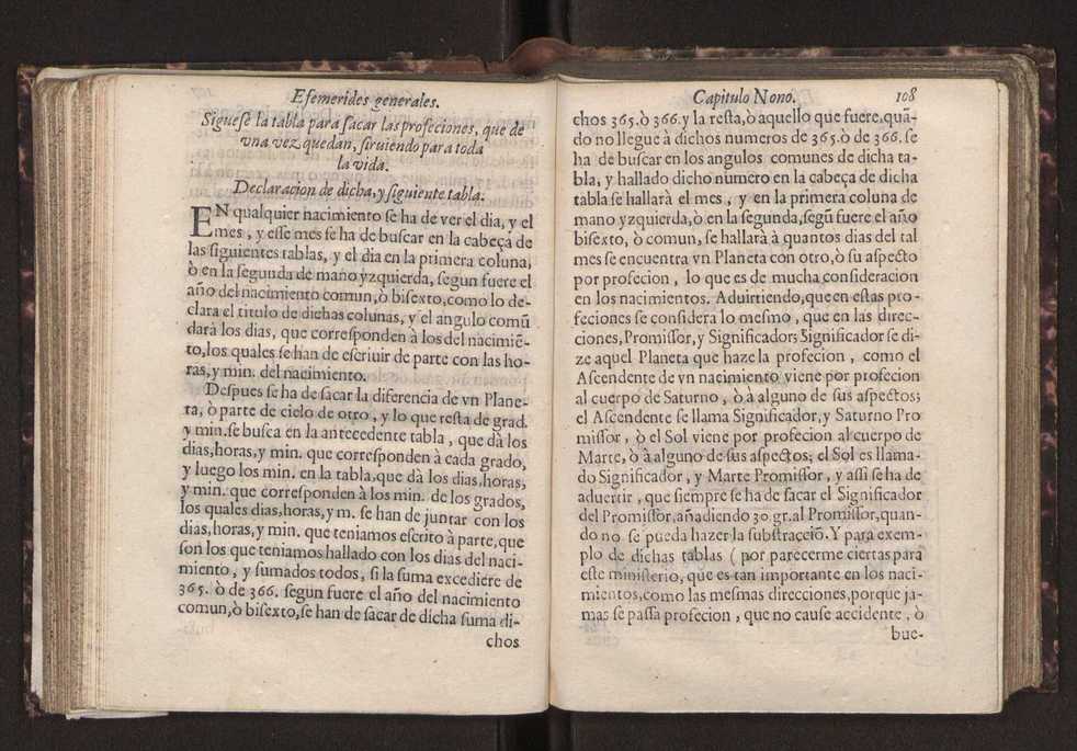 Efemerides generales de los movimientos de los Cielos por 64 aos desde el de 1637 hasta el de 1700, segundo Fycho y Copernico, que mas conforman la verdad 122