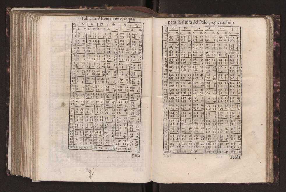 Efemerides generales de los movimientos de los Cielos por 64 aos desde el de 1637 hasta el de 1700, segundo Fycho y Copernico, que mas conforman la verdad 261