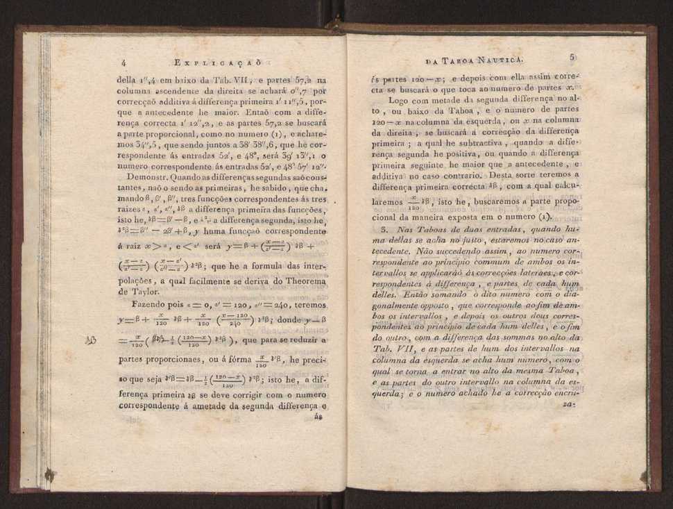 Explicao da taboada nautica para o calculo das longitudes, offerecida  Sociedade Real Maritima, militar, e geografica, por seu socio Jos Monteiro da Rocha, ... 11