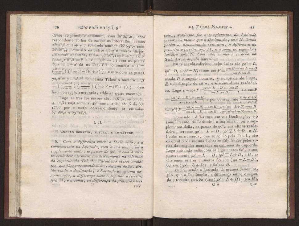 Explicao da taboada nautica para o calculo das longitudes, offerecida  Sociedade Real Maritima, militar, e geografica, por seu socio Jos Monteiro da Rocha, ... 14