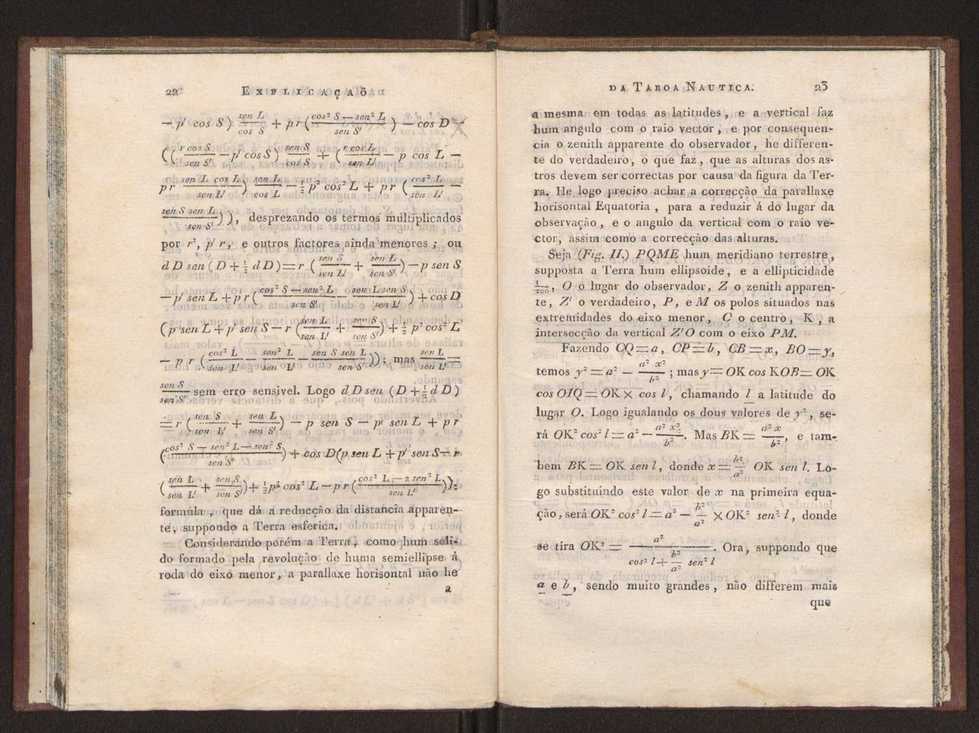 Explicao da taboada nautica para o calculo das longitudes, offerecida  Sociedade Real Maritima, militar, e geografica, por seu socio Jos Monteiro da Rocha, ... 20