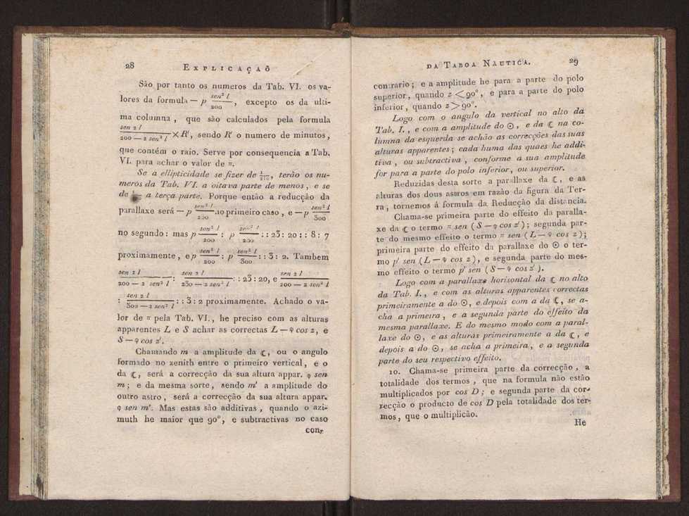 Explicao da taboada nautica para o calculo das longitudes, offerecida  Sociedade Real Maritima, militar, e geografica, por seu socio Jos Monteiro da Rocha, ... 23
