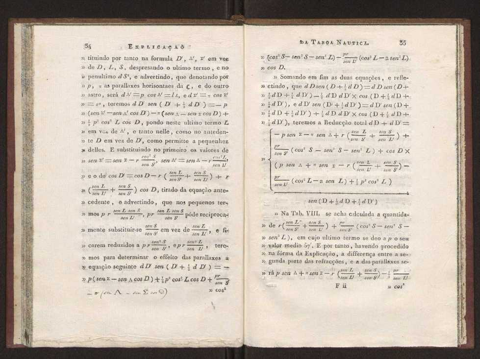 Explicao da taboada nautica para o calculo das longitudes, offerecida  Sociedade Real Maritima, militar, e geografica, por seu socio Jos Monteiro da Rocha, ... 26