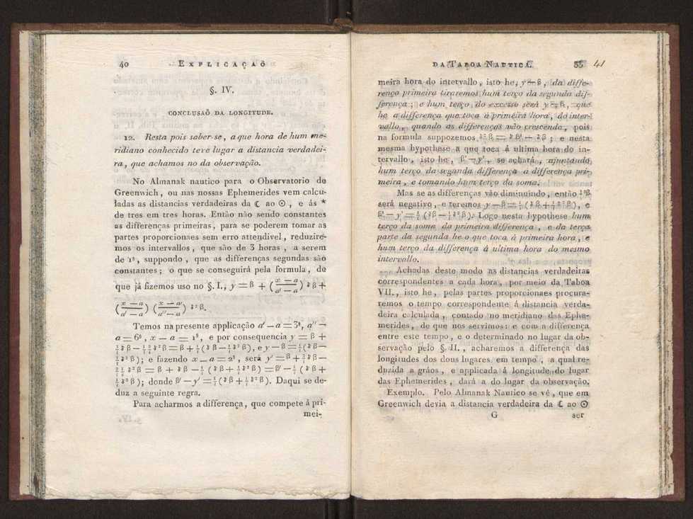 Explicao da taboada nautica para o calculo das longitudes, offerecida  Sociedade Real Maritima, militar, e geografica, por seu socio Jos Monteiro da Rocha, ... 29