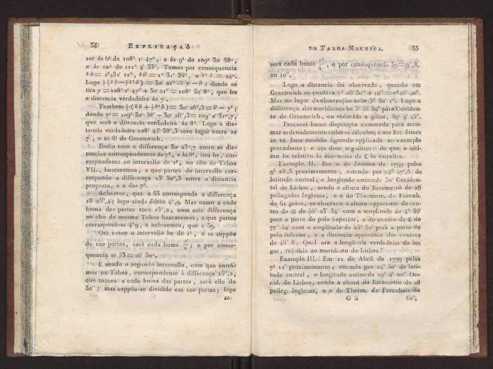 Explicao da taboada nautica para o calculo das longitudes, offerecida  Sociedade Real Maritima, militar, e geografica, por seu socio Jos Monteiro da Rocha, ... 30