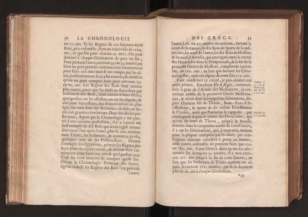 La chronologie des anciens royaumes corrig�e a laquelle on a joint une chronique abreg�e, qui contient ce qui s'est pass� anciennement en Europe, jusqu'� la conqu�te de la Perse par Alexandre le Grand 51