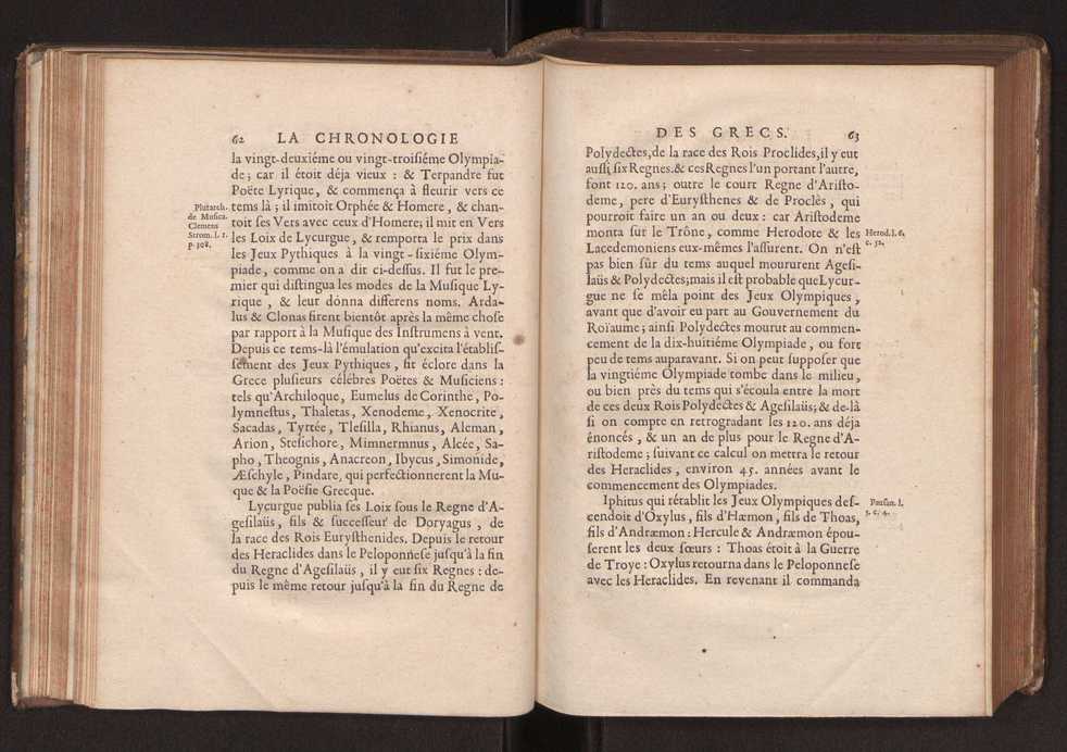 La chronologie des anciens royaumes corrige a laquelle on a joint une chronique abrege, qui contient ce qui s'est pass anciennement en Europe, jusqu' la conqute de la Perse par Alexandre le Grand 54