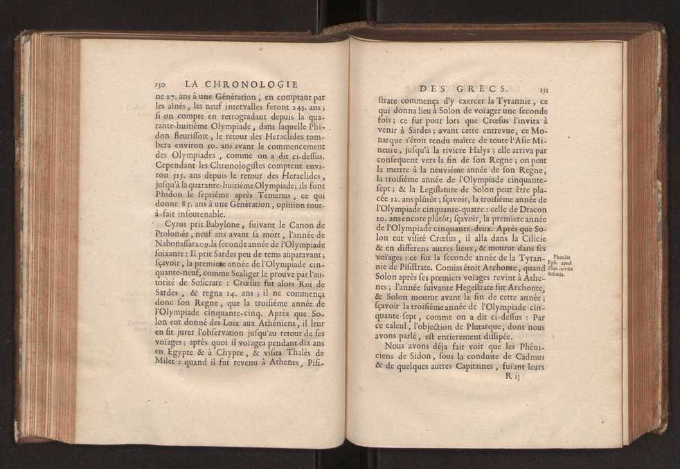La chronologie des anciens royaumes corrige a laquelle on a joint une chronique abrege, qui contient ce qui s'est pass anciennement en Europe, jusqu' la conqute de la Perse par Alexandre le Grand 88