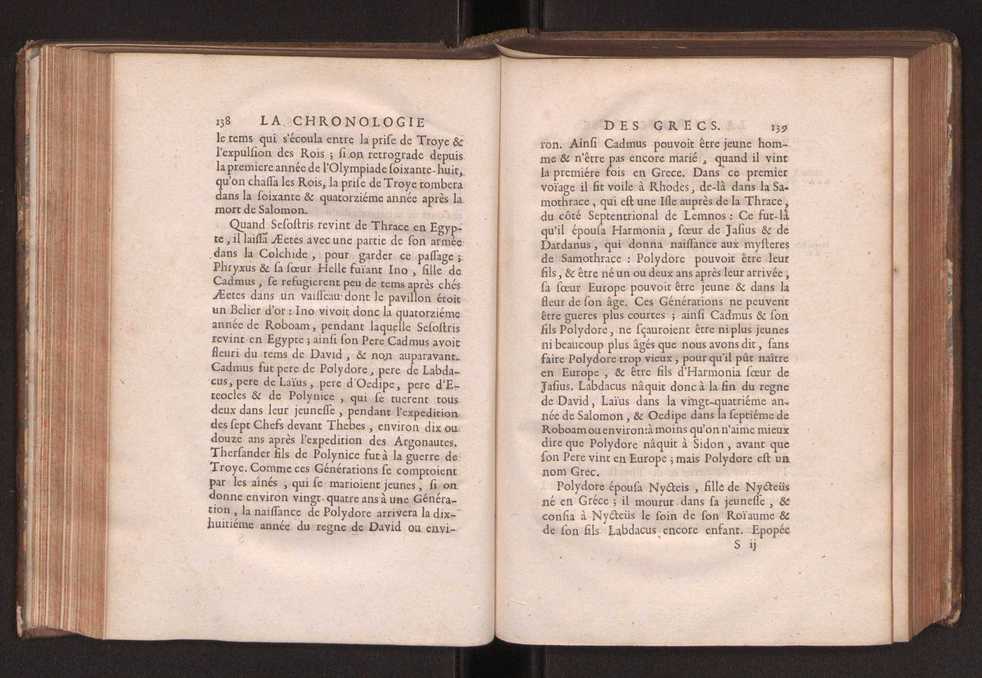 La chronologie des anciens royaumes corrige a laquelle on a joint une chronique abrege, qui contient ce qui s'est pass anciennement en Europe, jusqu' la conqute de la Perse par Alexandre le Grand 92